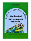 The football travels around the world - primary school.