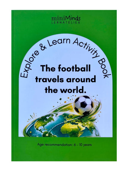 The football travels around the world - primary school.