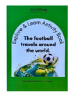 The football travels around the world - kindergarten.